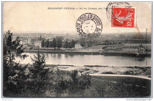95 BEAUMONT PERSAN - vu du chAteau des tourelles