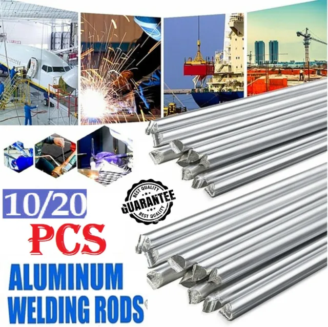 Aluminium Welding Rods Low Temp Flux-Cored Repair Alloy Fix Easy Brazing Wire AU