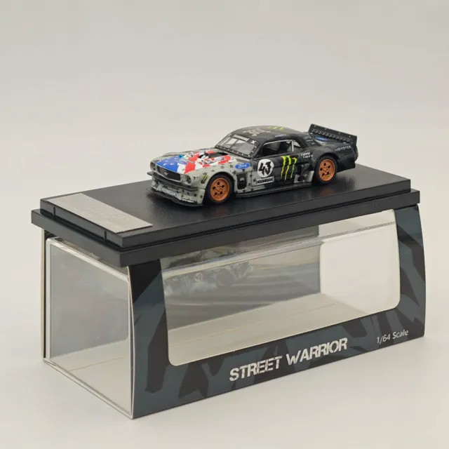 Street Weapon 1:64 Ford Mustang 1965 Ken Block's Hoonicorn RTR V2 #43 Diecast