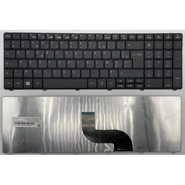 Clavier Français pour Acer Aspire E1-571G SERIES MP-09G36F0-698