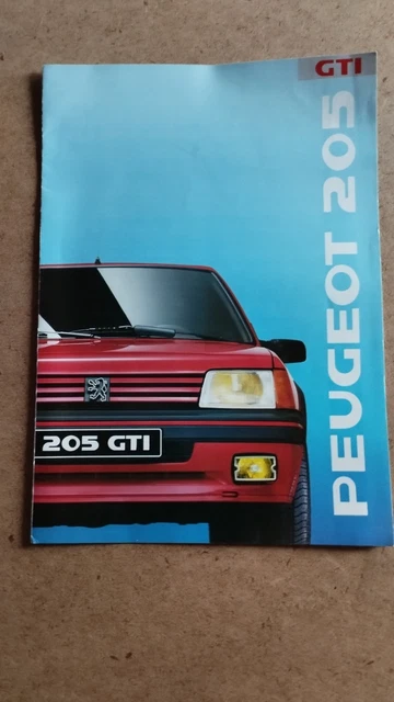 Manuel Atelier 205 GTi 1900 205 de Peugeot