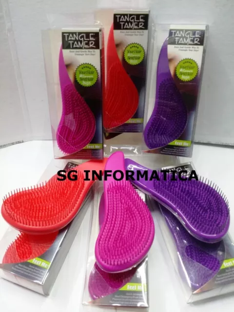 SPAZZOLA Districante Capelli Sciogli SCIOGLIE Nodi TANGLE TAMER PETTINE