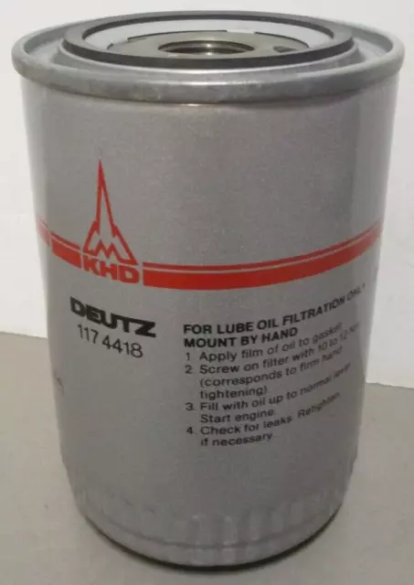 Deutz  117-4418  Lube Oil Filter  Ditch Witch 195-814