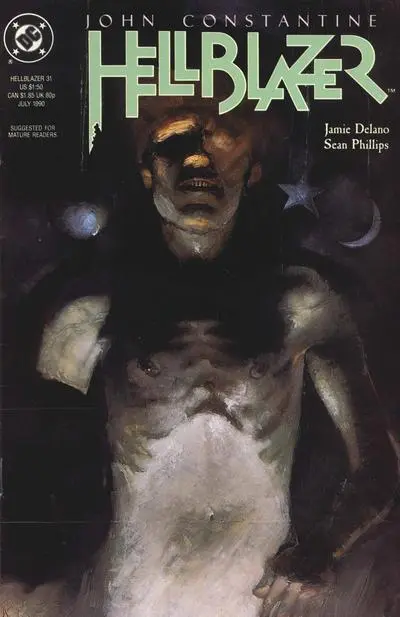 HELLBLAZER #31 F, John Constantine, DC Comics 1990 Stock Image