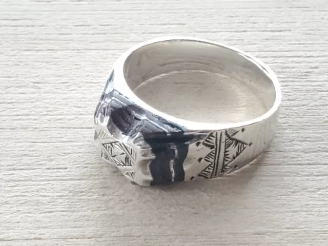 Handmade African Tuareg Ring Ethnic Tribal Jewelry Silver Hippy Gypsy Bohemian