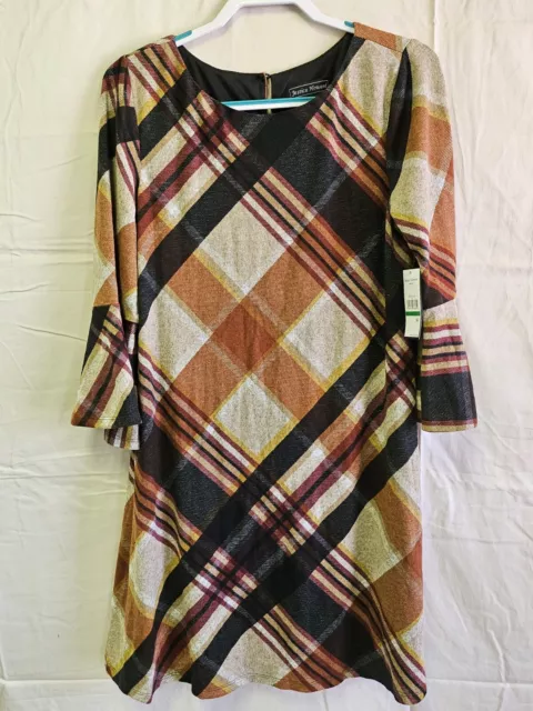 Jessica Howard Missy Long Sleeve Dress Size Large NWT