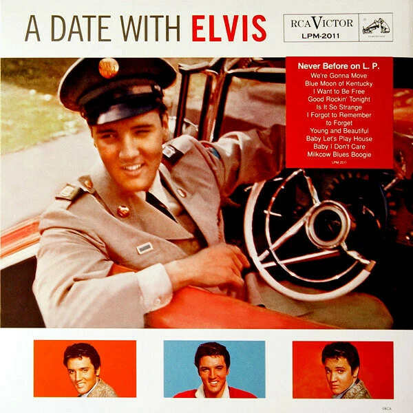 Elvis Presley - A Date With Elvis - RCA Victor - LPM-2011 - LP, Comp, Mono 69936