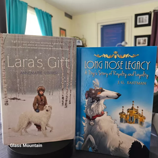 Borzoi Russian Wolfhound Long Nose Legacy & Lara's Gift First Edition Books 2