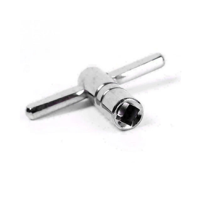 Drum Tuning Key Adjustment Wrench Silver Metal Percussion CL Tool Suppl HOT L9 3