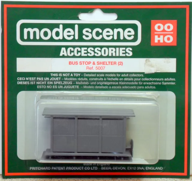 New Model Scene Accessories Bus Stop and Shelter Ref.5007