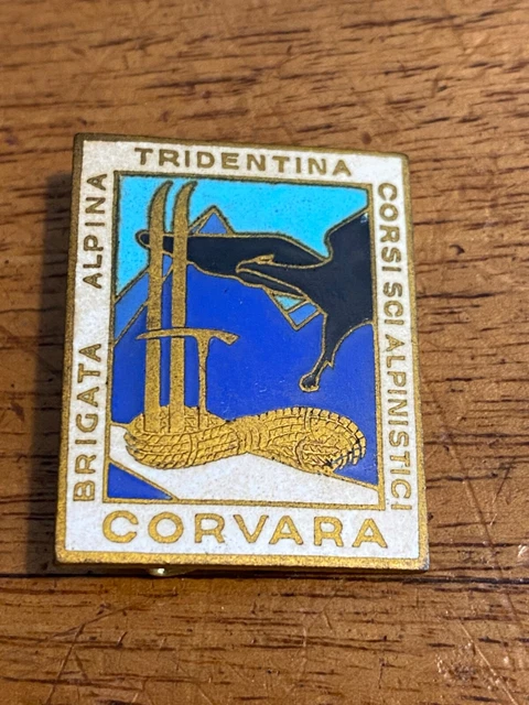 Ancien Pin's Alpinisme CAI Società Alpina Tridentina Excelsior - Italie