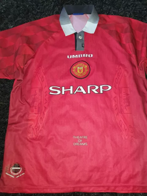 original Umbro Trikot Manchester United Thatre of Dreams XL 375