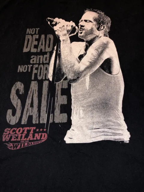 Stone Temple Pilots Real Tour Shirt Scott Weiland 2015 L The Wildabouts STP