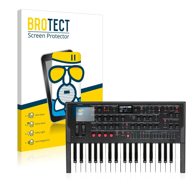 Anti Reflet Protection Ecran Verre pour KORG modwave wavetable synthesizer Film