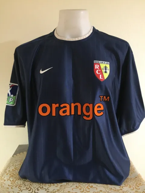 maillot rc lens 2002