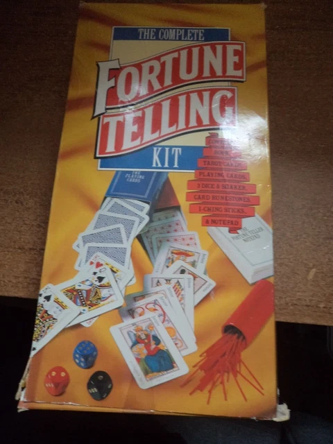 VINTAGE THE COMPLETE Fortune Telling Teller Kit Tarot Cards Rare 1989 ...