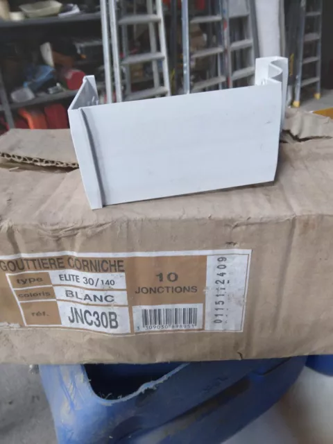 jonction de gouttière nicoll elit lots de 10 pièces