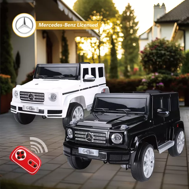 Licensed Mercedes-Benz G500 Kids Ride on Car 12V Battery Powered Remote Control