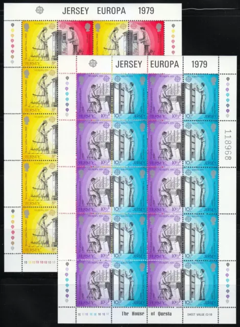 Jersey 1979 MNH Mi KLB 192C-195C Sc 203a,205a EUROPA. Postal History .Perf 15 **