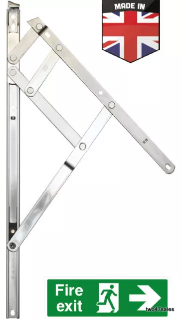 Window Hinges Friction Stays Made in UK upvc 8" 10" 12" 16" 20" 24" inch pvc