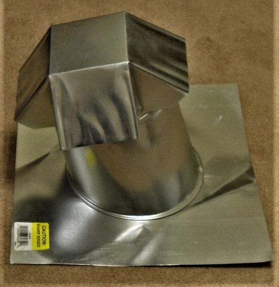 NOCOR 8 INCH Roof Jack Vent Cap Venting Duct Pipe Cover Kitchen Bath