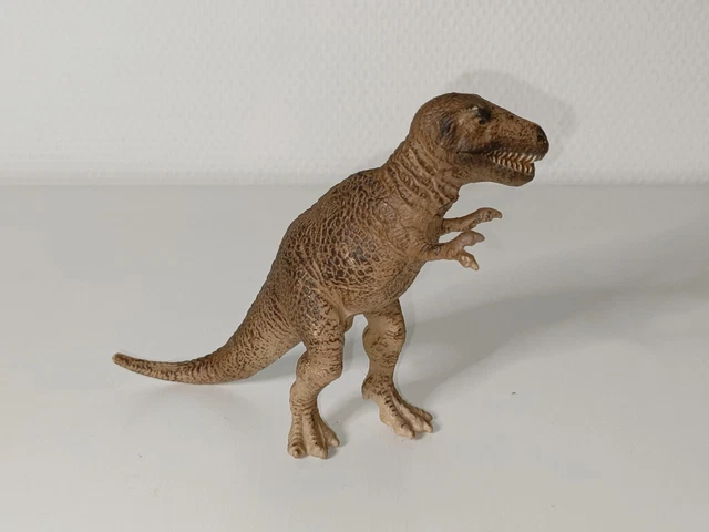 Figurine Schleich 41465 Attaque Tyrannosaure Rex - Set Dinosaure Avec Chercheur Et Accessoires