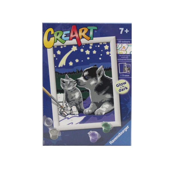 Creart Ravensburger Amis de La Nuit Di Lune Jouets Créatif Age 7+ Ngl 022