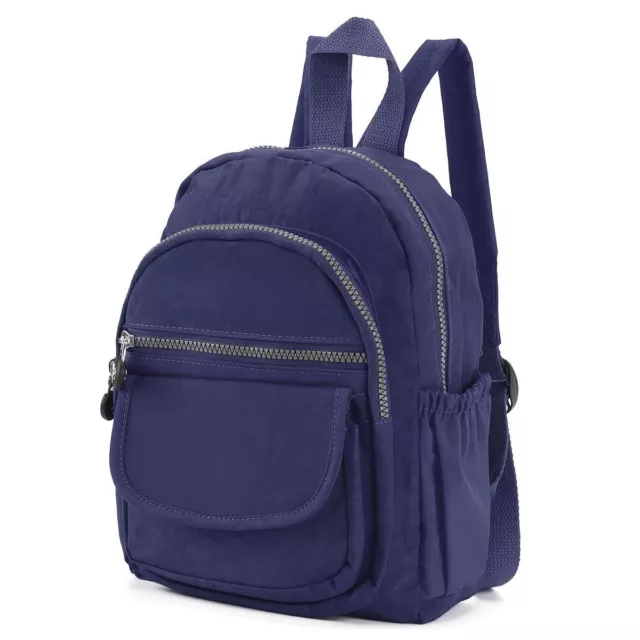 Womens Waterproof Backpack Purse Nylon Shoulder Rucksack Small Travel School Bag