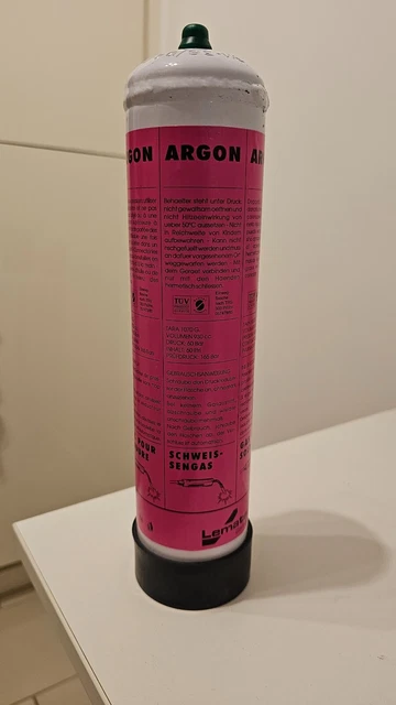 Inconnu Gasflasche Propan Butan Gas 1 kg + Adapter + Umfüllschlauch
