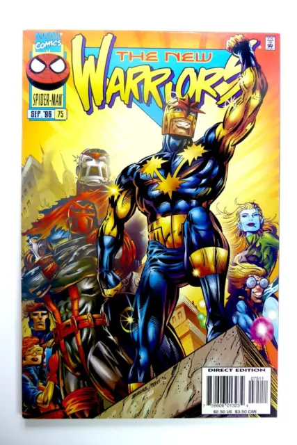 Marvel THE NEW WARRIOR (1996) #75 LAST ISSUE LOW PRINT RUN VF/NM (9.0)