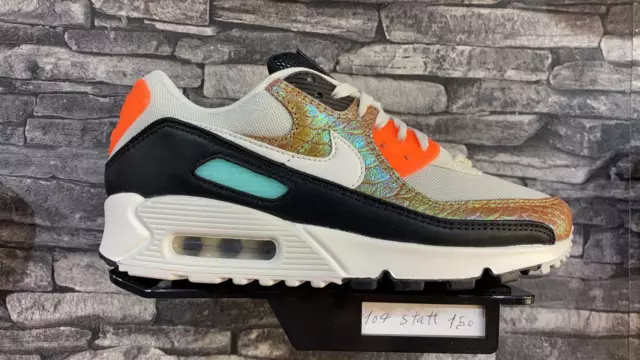 NIKE AIR MAX 90 CW2656 001 Oro Sneaker Scarpe da Ginnastica da