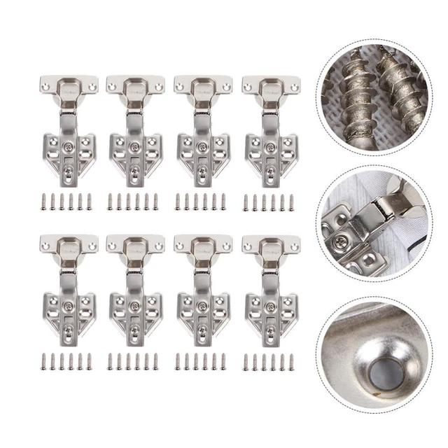 8 Cerniere A T Per Legno - Cerniere Nero Per Porte, Cancelli E Finestre, 118mm, Con Viti Incluse - Foto 6