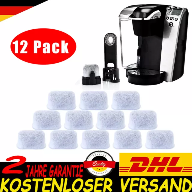 12x Aktivkohle-Filter Wasserfilter Ersatzfilter für Beem AEG Domo Kaffeemaschine