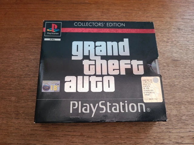 Grand Theft Auto – Sony PS1 – Jeu Complet – Compatible PS1/PS2/PS3 – Occasion