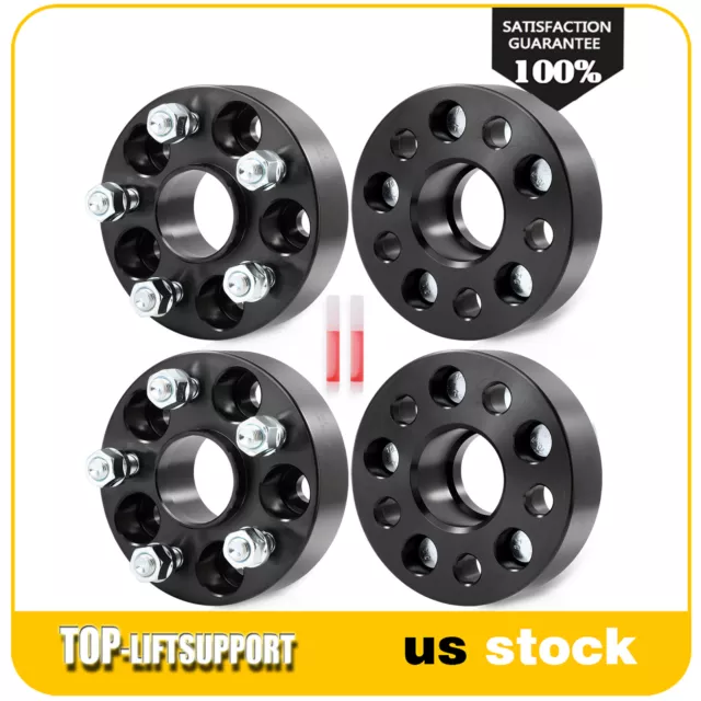 4x 1.5 Inch 5x100 Wheel Spacers 12x1.5 Fits Toyota Camry Celica Corolla Matrix