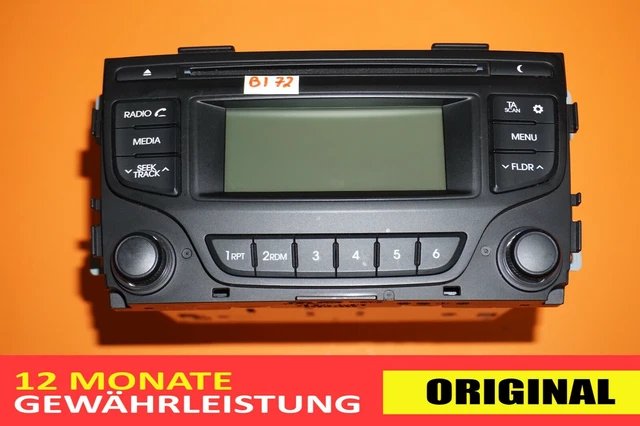 Hyundai IX20 Radio CD Stéréo 96170-1K0504X Avec Code Livraison Express ⭐