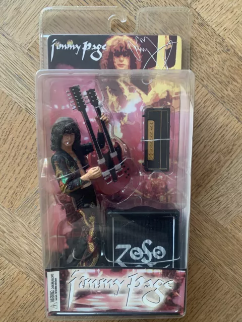 Jimmy Page Led Zeppelin Action Figure Figurine