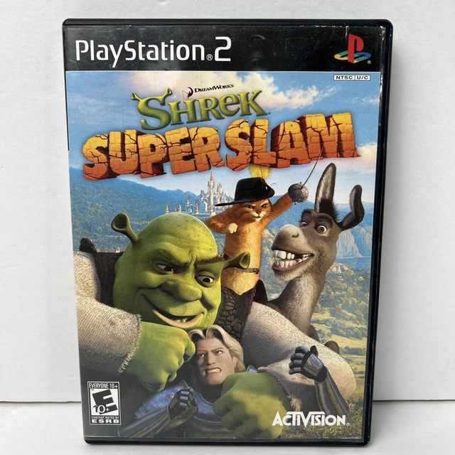 SHREK SUPER SLAM (Sony Playstation 2, PS2 2005) TESTED & Working ! $9. ...