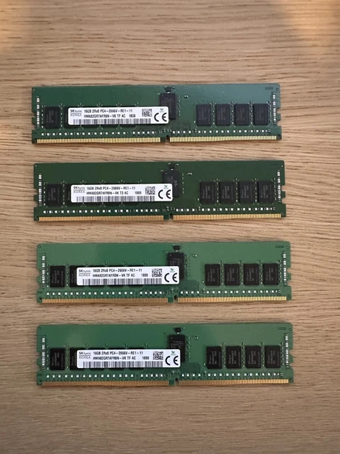 Memoria Ram Hynix 16 Gb. 2rx8. Pc4-2666v | Cuotas sin interés