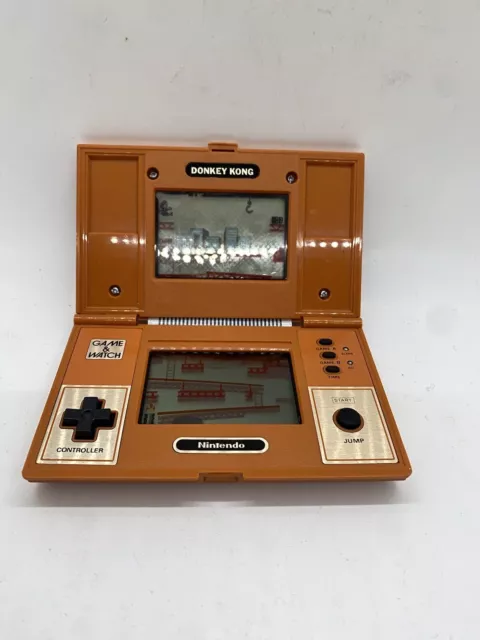 Nintendo Game & Watch Donkey Kong Multi Screen Faulty Top Screen Sound Works