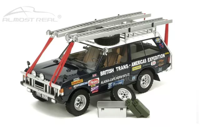 Almost Real 1/18 Land Rover Range Rover 868K UK USA Cross Race Car Model