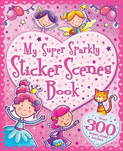 Giant Sticker and Activity Book: Sparkly Sticker Scenes by Igloo Books Ltd Book
