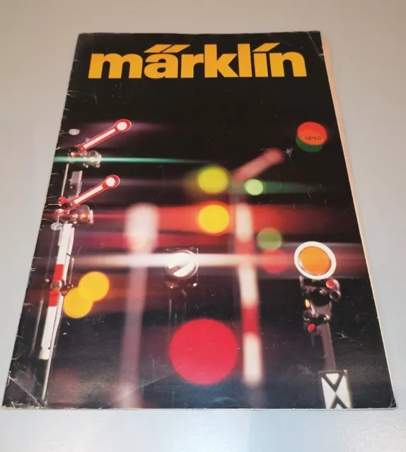 Märklin H0 00 Katalog 1976 D mit Preisliste TOP Sammler RAR