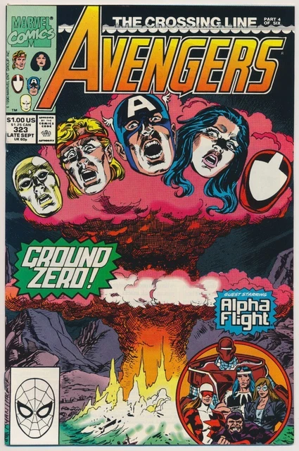 The Avengers #323 Comic Book - Marvel Comics!  Alpha Flight