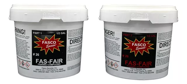 Fas-Fair #26 Epoxy Fairing Compound Gallon Kit