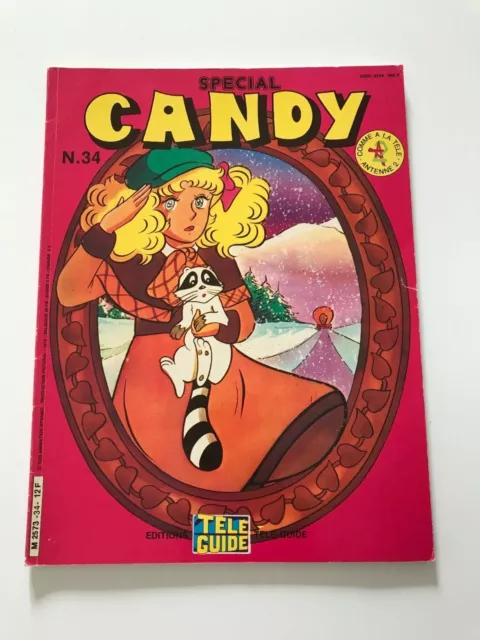 ♥ Livre BD Spécial Candy N°34 Éditions Télé Guide Candy Le Bonheur !