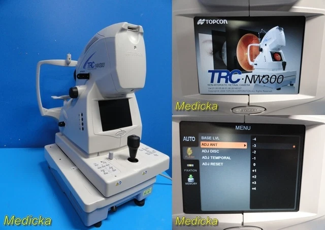 Topcon TRC-NW300 Non-Mydriatic Retinal Camera ~ 31121