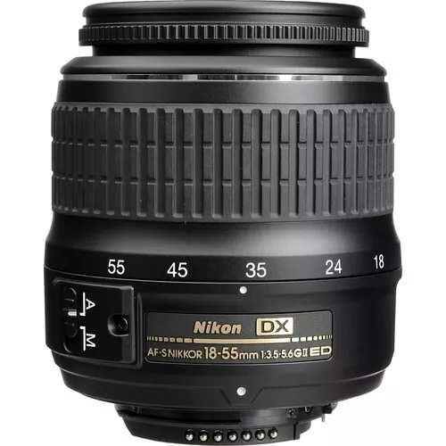 Nikon DX AF-S Nikkor 18-55mm f/3.5-5.6 G II ED F-Mount Lens