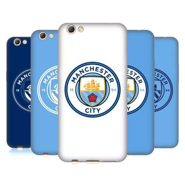 Offizielle Manchester City Man City Fc Abzeichen Gel Handyhülle Für Oppo Handys