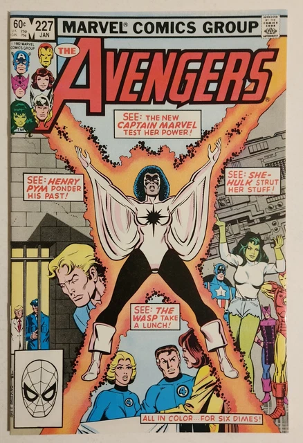 The Avengers #227 (1983, Marvel) NM Captain Marvel (Monica Rambeau) Joins